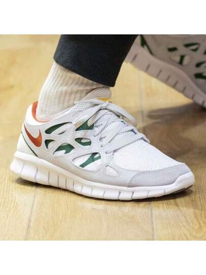 Nike أحذية رياضية رجالي، شبكي منفذ للهواء مناسب للربيع والصيف، أحذية موضة كاجوال مريحة لا تغطي القدم بالكامل، أحذية جري قليلة الوزن بنعل امتصاص للصدمات