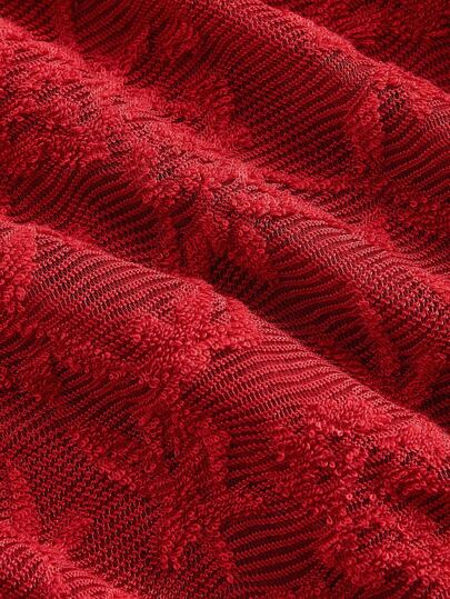 SHEIN MOD فستان نسائي ضيق الجسم بأكمام طويلة وربطة أمامية على الكتف، فستان أحمر بتصميم ذيل السمكة مطرز بالدانتيل، فستان نسائي مقاس S، فستان حفلة، فساتين رسمية لحفلات عيد الحب لضيوف الزفاف، فستان لضيوف الزفاف