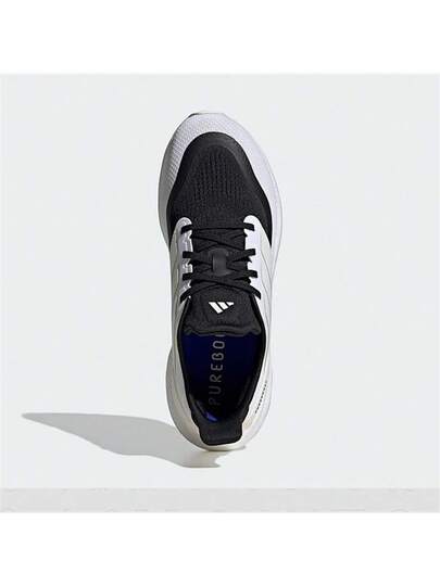 Adidas حذاء جري كاجوال منخفض الارتفاع Pureboost للرجال، خفيف الوزن للغاية، مريح، مضاد للانزلاق، ومقاوم للتآكل