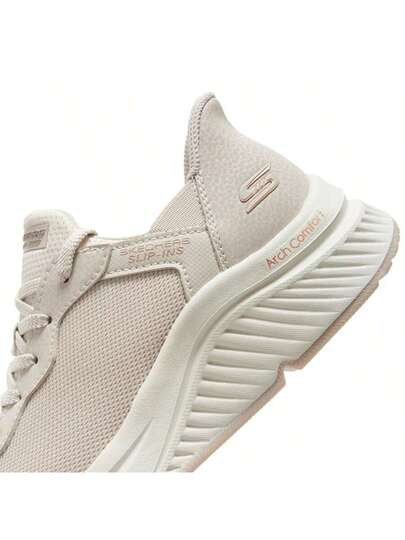 Skechers حذاء رياضي خفيف الوزن راحة يومي للنساء للاستخدام اليومي أو الخروج 117627-NAT