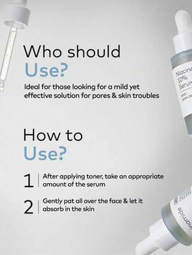 The Face Shop سيروم نياسيناميد بنسبة 10%، نياسيناميد نقي، مركب مُنير، ذو قوام جل مرطب، يمتص بسرعة، يُوحد لون البشرة، يقلل من المسام، إصلاح ليلي، قاعدة مكياج، مناسب للبشرة الدهنية والحساسة، 30 مل / 1.01 أونصة سائلة