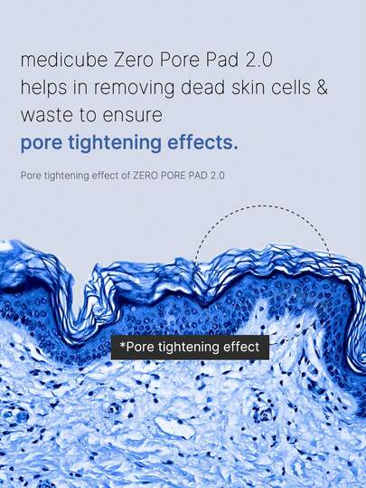 وسادات تنظيف الجوانب Medicube ZERO PORE PAD 2.0، مسام غير مرئية، تجديد سريع للبشرة في 60 ثانية، مناسبة للبشرة الحساسة، حجم السفر، منقع مسبق التشريب، تنعيم نسيج البشرة، تنظيف بعد التمرين، إصلاح ليلي | مستحضرات تجميل كورية | 155 جرام/5.46 أونصة