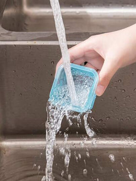 1-6 حزمة من مجموعة حاويات تخزين الطعام الصغيرة، صندوق غداء المطبخ، حاوية مختومة للثلاجة، صندوق بلاستيكي مختوم مستطيل لتخزين الطعام الصغير، صندوق بلاستيكي مختوم متعدد الاستخدامات، صندوق توابل، 2 أونصة بلاستيكية، أغطية قابلة للإغلاق، قابلة للتكديس، متعددة ا