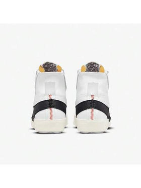 Nike حذاء رياضي رجالي من طراز Blazer '77 Jumbo متوسط الارتفاع غير قابل للانزلاق ومقاوم للتآكل