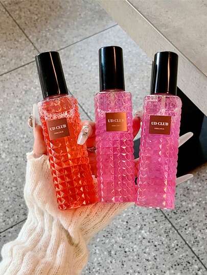 PEACH JO+ 1 قطعة/رذاذ عطري للملابس، معطر هواء، عطر خفيف وعطر دائم، مناسب للعائلة والأصدقاء، هدايا عيد الحب، حفلات الزفاف الرومانسية، والمنزل.