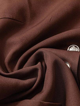 SHEIN LUNE كارديجان نسائي بياقة طاقم أنيق وكاجوال بطراز عتيق
