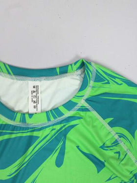 Manfinity Swimmode طقم ملابس السباحة والحماية من الاحتكاك للرجال للشاطئ والسباحة والتزحلق على الأمواج