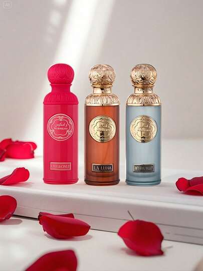 زجاجة عطر رذاذ بسعة 100 مل بطراز شرقي عربي، عطر كينج فالي، عطر ماركة كبيرة، معطر هواء السيارة، معطر هواء المنزل، مناسب لأي مناسبة، ثلاثة عطور للاختيار من بينها، فاخر وفاخر، مزيل رائحة عطري، هدية مثالية لصديقتك