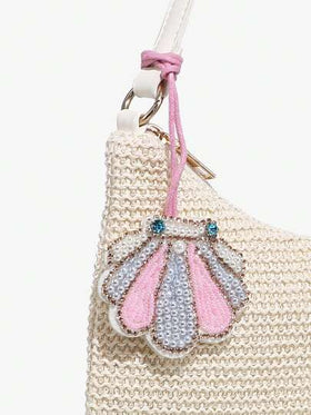 1 قطعة من زينة الخرز ذات موضوع الشاطئ الصيفي من نوفاشيك، مع تصميمات نجمة البحر والنخيل والسلحفاة البحرية وغيرها من الحيوانات، مناسبة للعطلات والشاطئ والبحر (قد تختلف ألوان الحبال بين الدفعات)، خرز، خرز مرصع، خرز مسمار يدوي