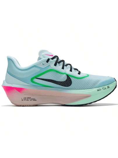 Nike أحذية الجري الرجالية الاحترافية لسباقات الطرق المصنوعة من الكربون أحذية الجري ZOOM FLY 6 المصنوعة من شبكة تنفس التوسيد مقاومة للتآكل أحذية رياضية FN8454-402
