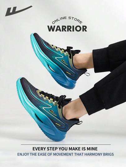 WARRIOR أحذية رياضية رجالية عصرية بطراز رجعي، خفيفة الوزن ومريحة وقابلة للتنفس، بتصميم متواضع وأنيق، مناسبة للارتداء طوال العام، مقاومة للتآكل والاستخدام اليومي، أحذية تدريب بنعل ناعم