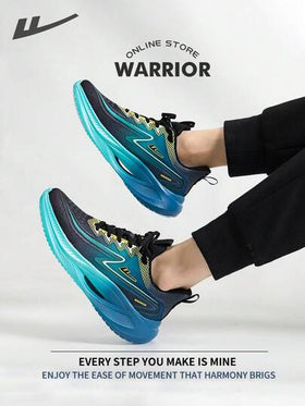 WARRIOR أحذية رياضية رجالية عصرية بطراز رجعي، خفيفة الوزن ومريحة وقابلة للتنفس، بتصميم متواضع وأنيق، مناسبة للارتداء طوال العام، مقاومة للتآكل والاستخدام اليومي، أحذية تدريب بنعل ناعم