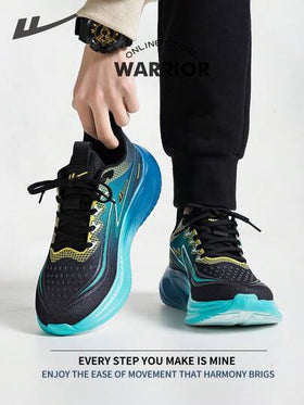 WARRIOR أحذية رياضية رجالية عصرية بطراز رجعي، خفيفة الوزن ومريحة وقابلة للتنفس، بتصميم متواضع وأنيق، مناسبة للارتداء طوال العام، مقاومة للتآكل والاستخدام اليومي، أحذية تدريب بنعل ناعم