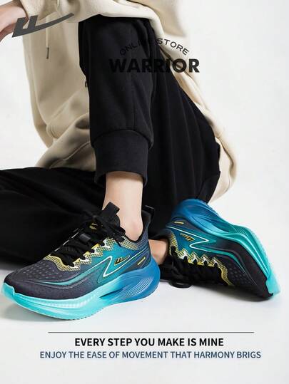 WARRIOR أحذية رياضية رجالية عصرية بطراز رجعي، خفيفة الوزن ومريحة وقابلة للتنفس، بتصميم متواضع وأنيق، مناسبة للارتداء طوال العام، مقاومة للتآكل والاستخدام اليومي، أحذية تدريب بنعل ناعم
