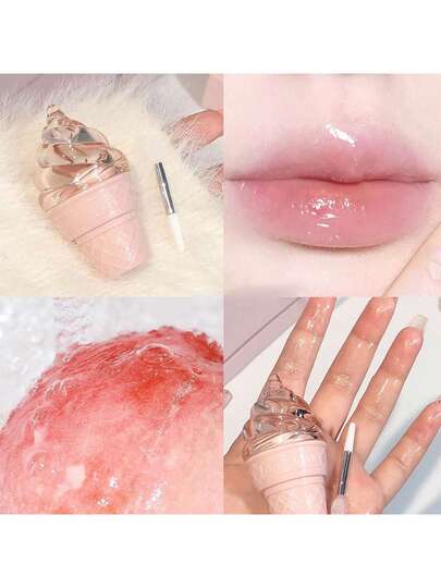 CIOV 3 قطع بلسم مرطب بنكهات الفراولة والخوخ والصنوبر، مرطب ومصلح للشفاه المتشققة للنساء والطلاب، أفضل هدية لعيد الحب