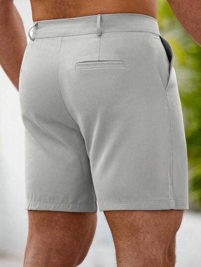 Manfinity Homme شورت بجيوب مائلة من ماندفيننتي للرجال