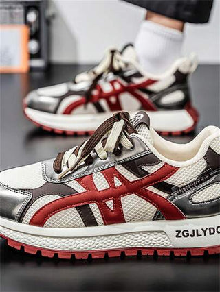 Shoes أحذية رياضية كاجوال للرجال متعددة الاستخدامات، مانعة للانزلاق، شبكية، مريحة وقابلة للتنفس