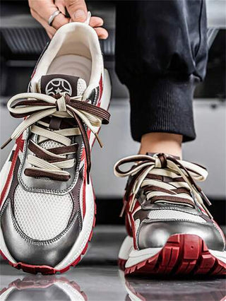 Shoes أحذية رياضية كاجوال للرجال متعددة الاستخدامات، مانعة للانزلاق، شبكية، مريحة وقابلة للتنفس