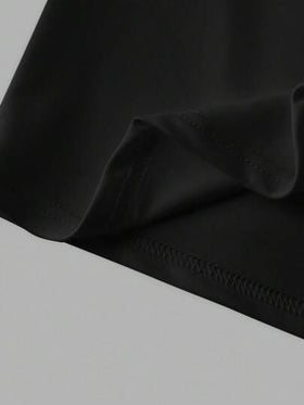 SHEIN ملابس رياضية عملية للمراهقين الذكور، لون أبيض أحادي بسيط، مريحة واستخدامات متعددة،مناسبة للارتداء اليومي،للمدرسة والخروجات والتمارين الرياضية