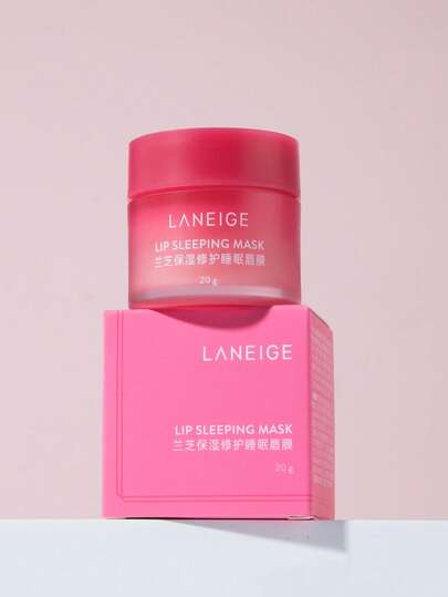 Laneige قناع النوم للشفاه من لانيج (توت)، 20 جرام / مصنوع بفيتامين سي وزيت بذور موروموروا وزبدة الشيا، غني بمضادات الأكسدة، مصمم للشفاه الجافة والمتقشرة / مغذي، مرطب، فيتامين سي، زيت بذور موروموروا وزبدة الشيا، مضادات الأكسدة، شفاه جافة ومتقشرة [تغليف عشو