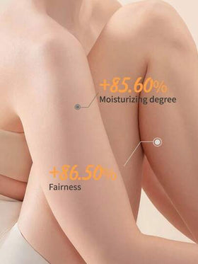 كريم جسم مبيض بالنياسينامايد والكولاجين والجلوتاثيون بحماية SPF 90+، مشرق ومرطب ومغذي للعناية بالجسم، مناسب لجميع أنواع البشرة
