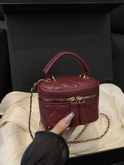 حقائب صغيرة خفيفة الوزن ، حقائب بسلاسل ، حقائب مبطنة بخيوط ، حقائب يد ، حقائب دلو ، مناسبة للمراهقات وطالبات الجامعة والموظفين ، مناسبة تمامًا للمكاتب والجامعات والعمل والتنقل واللياقة البدنية والسفر والخروج