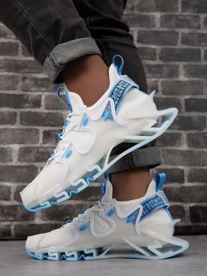 أحذية رياضية كاجوال للرجال مصنوعة من شبكة تنفس، مناسبة لجميع الفصول