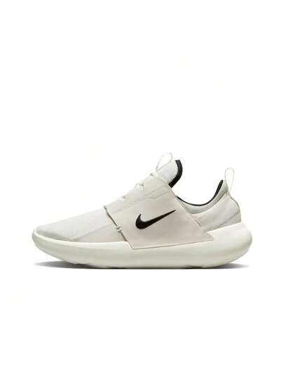 Nike حذاء نايكي إي-سيريز إيه دي مريح للاستخدام اليومي، منخفض الرقبة، مناسب للرجال، أبيض/أسود