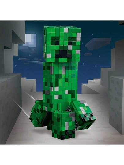 LEGO ليغو ماينكرافت 21276 لعبة توعوية لبناء الكتل للأولاد والبنات، هدايا عيد الأطفال