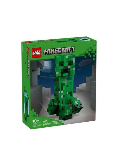 LEGO ليغو ماينكرافت 21276 لعبة توعوية لبناء الكتل للأولاد والبنات، هدايا عيد الأطفال