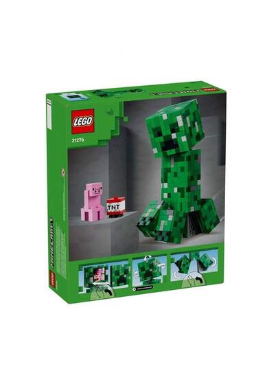 LEGO ليغو ماينكرافت 21276 لعبة توعوية لبناء الكتل للأولاد والبنات، هدايا عيد الأطفال