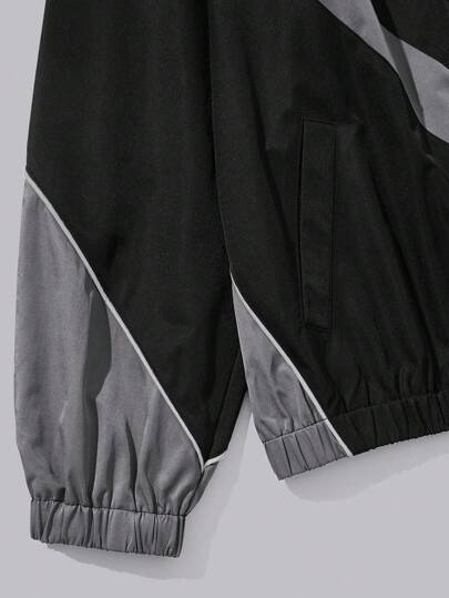 Manfinity Dauomo جاكيت رجالية يومية غير رسمية باللونين