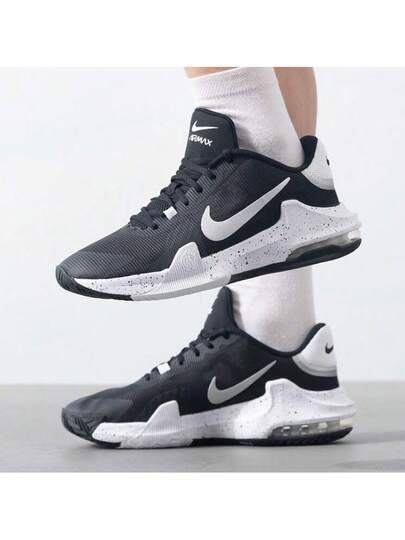 Nike حذاء كرة السلة Air Max Impact 4 للرجال ذو الرقبة المنخفضة والمريح