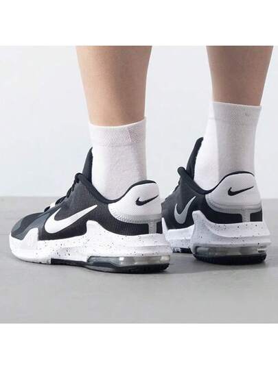 Nike حذاء كرة السلة Air Max Impact 4 للرجال ذو الرقبة المنخفضة والمريح