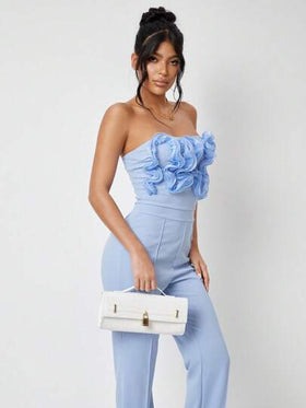 SHEIN BAE حقيبة يد نسائية محبوكة متعددة الاستخدامات موضة قطعة واحدة