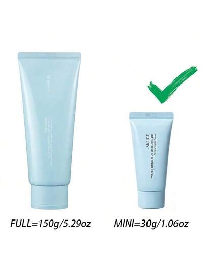 Laneige رغوة تنظيف الهيالورونيك الأزرق المصغر للسفر 30 جرام / 1.06 أونصة