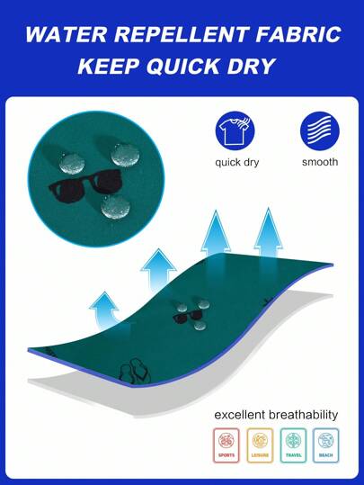 Surfspeed شورتات شاطئ رجالية صيفية كاجوال مطبوعة بأشجار جوز الهند ذات خصر رباط، شورتات سباحة رجالية باللون الأخضر الفيروزي، شورتات سباحة رجالية باللون الأخضر الداكن