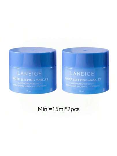 Laneige قناع نوم مائي بحجم السفر مع نياسيناميد وسكوالان 15مل/0.5أونصة
