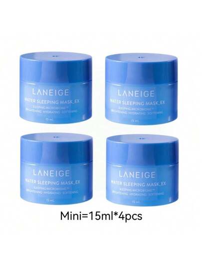 Laneige قناع نوم مائي بحجم السفر مع نياسيناميد وسكوالان 15مل/0.5أونصة