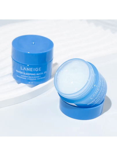 Laneige قناع نوم مائي بحجم السفر مع نياسيناميد وسكوالان 15مل/0.5أونصة