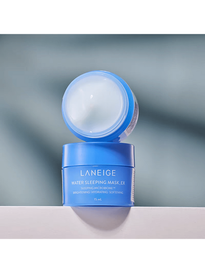 Laneige قناع نوم مائي بحجم السفر مع نياسيناميد وسكوالان 15مل/0.5أونصة