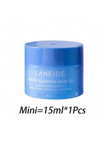 Laneige قناع نوم مائي بحجم السفر مع نياسيناميد وسكوالان 15مل/0.5أونصة
