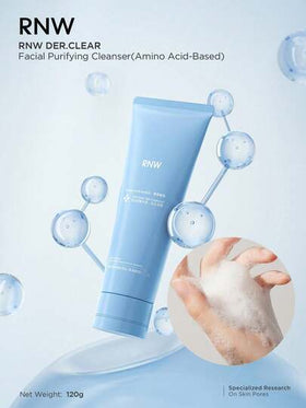 120 جرام كريم تنظيف الوجه بصيغة حمض الأمينو RNW DER.CLEAR