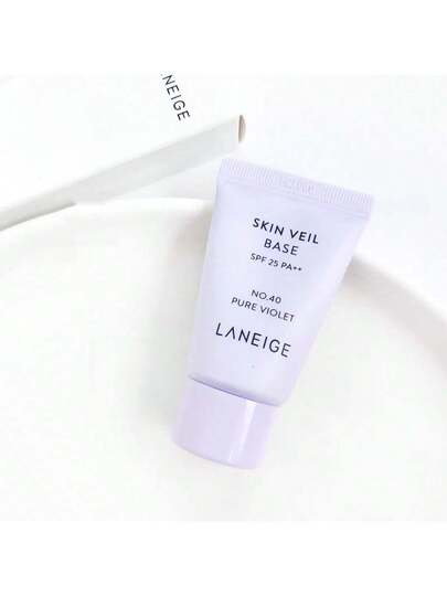 Laneige قاعدة بشرة حجم السفر رقم 40 بوري فيولت SPF 23 PA++ 10مل/0.34 أونصة