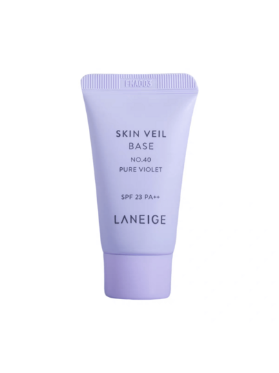 Laneige قاعدة بشرة حجم السفر رقم 40 بوري فيولت SPF 23 PA++ 10مل/0.34 أونصة
