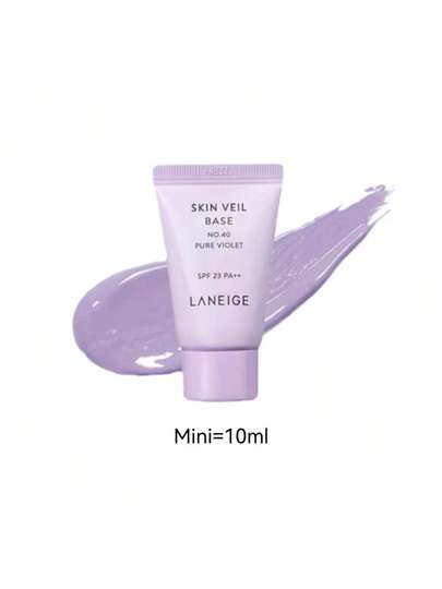 Laneige قاعدة بشرة حجم السفر رقم 40 بوري فيولت SPF 23 PA++ 10مل/0.34 أونصة