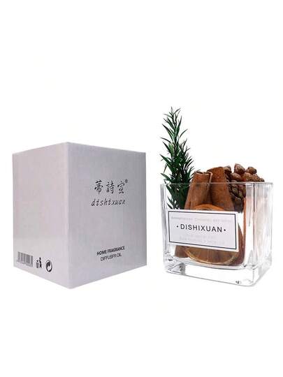 Cirelle كوب منتشر آمن للعطور بزيت القرفة الأساسي، منعش للهواء، عطر للغرفة، كوب للعلاج بالروائح طويل الأمد للاستخدام في الغرفة