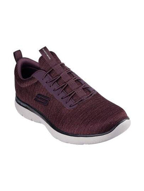 أحذية سنيكرز Skechers Summits 232697-Bubk بلون أسود وبرغندي للرجال