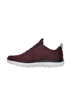 أحذية سنيكرز Skechers Summits 232697-Bubk بلون أسود وبرغندي للرجال