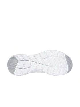 Skechers حذاء رياضي سكتشرز فلكس أدفانتيج 5.0 232821-Wgy للرجال باللون الأبيض والرمادي